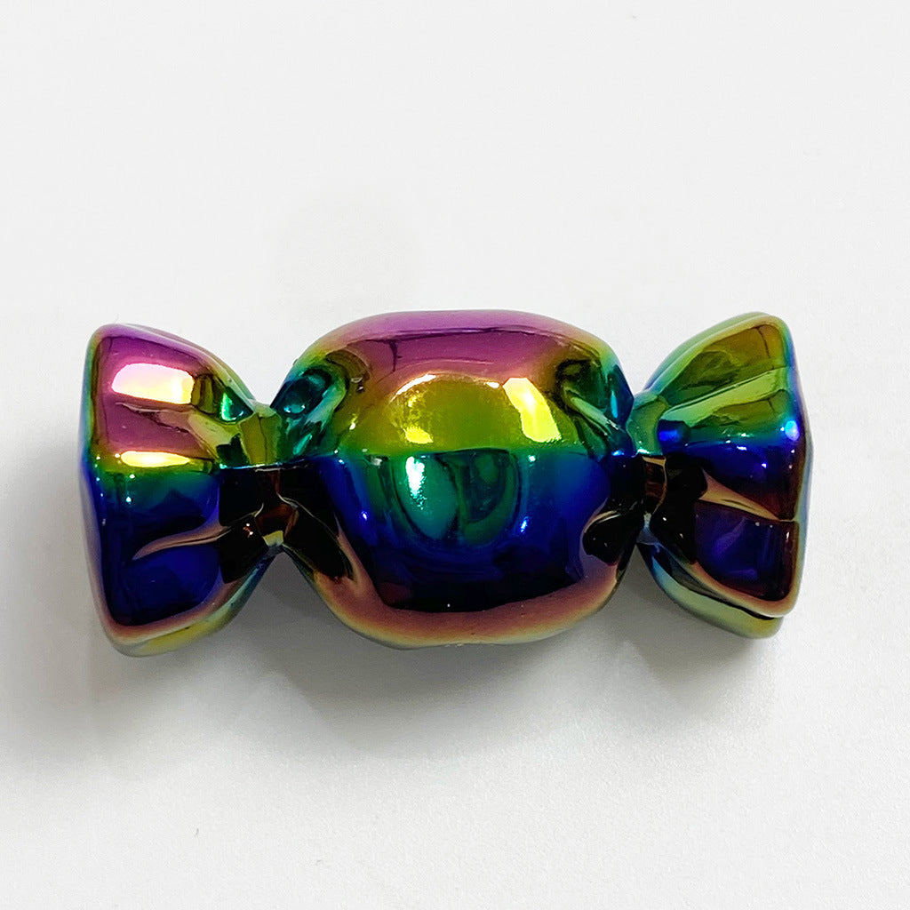 Cuentas de dulces de chocamiento de dos colores de 10 piezas/paquete de Star Sky de dos colores.